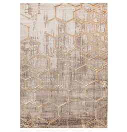 Paklājs Larmaris 405, bēšs/zelta krāsā, 160x230cm