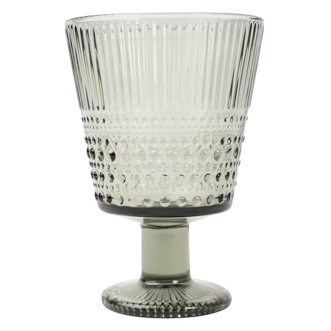 Бокал для вина Bulle Joa, серый, 230ml, H12.8cm, D8.7cm