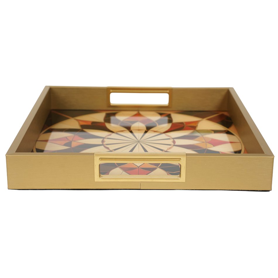 Декоративный поднос Fussy M square, 30.2x30.2cm H4cm