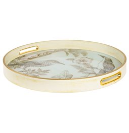 Декоративный поднос Fussio L, D39.2cm H4cm