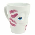 Кружка с ручкой Kissed, 350ml, H19cm, D9cm