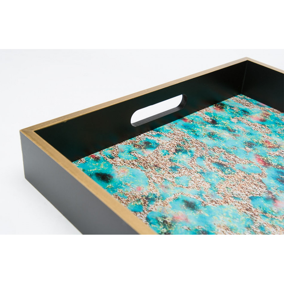 Tray, wooden, 39x32x6cm