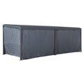 Комплект штор для перголы Lavila 6x3,5м, графитовый цвет
