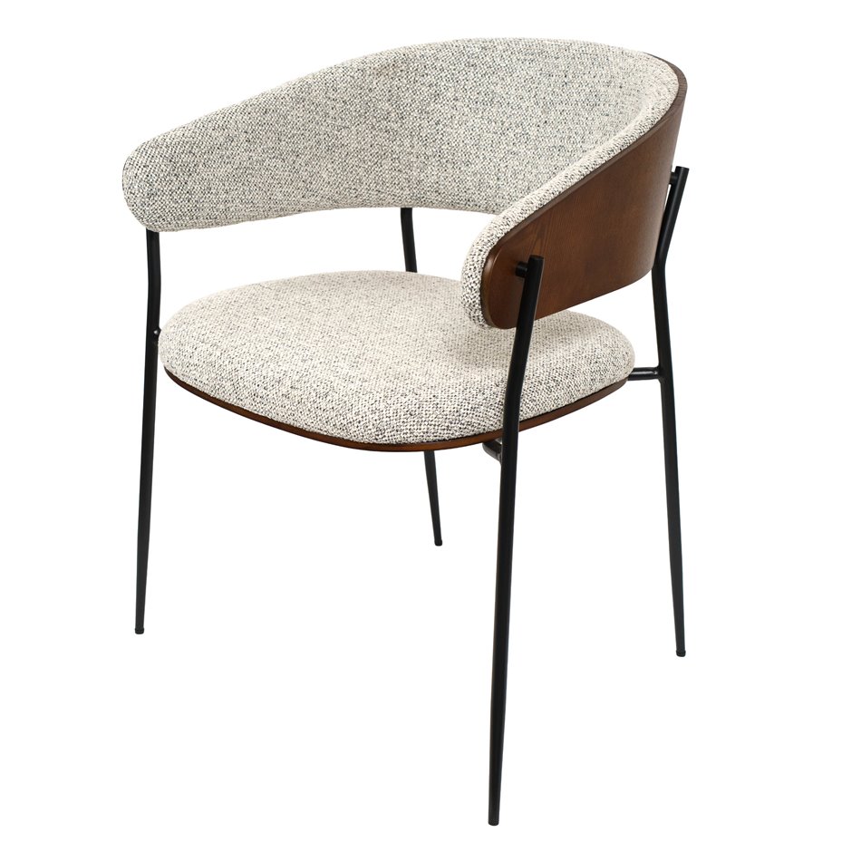 Обеденный стул Olvena 105 grey, H77x62x57cm