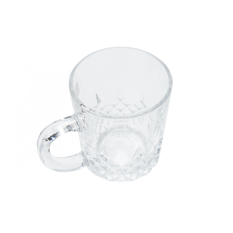 Glass mug, D7.3x9cm, 230ml