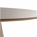 Dining table Laurino 09, walnut veneer/MDF, D120cm H75cm