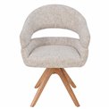 Dinning chair Larri G1038-133, rotatable 180 degrees, H84x63x57cm, seat height 50cm