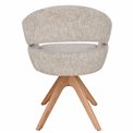 Dinning chair Larri G1038-133, rotatable 180 degrees, H84x63x57cm, seat height 50cm