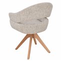 Dinning chair Larri G1038-133, rotatable 180 degrees, H84x63x57cm, seat height 50cm