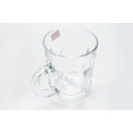 Glass mug, D7.3x8.7cm, 270ml
