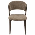 Обеденный стул Oliveri 8 mink, коричневый/кофейный цвет, H80.5x51x59cm, высота сиденья 45cm