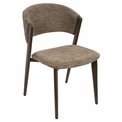 Обеденный стул Oliveri 8 mink, коричневый/кофейный цвет, H80.5x51x59cm, высота сиденья 45cm