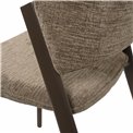 Обеденный стул Oliveri 8 mink, коричневый/кофейный цвет, H80.5x51x59cm, высота сиденья 45cm