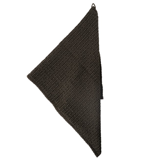 Cotton towel Honey comb, antracite, 50x100cm, 350g/m2