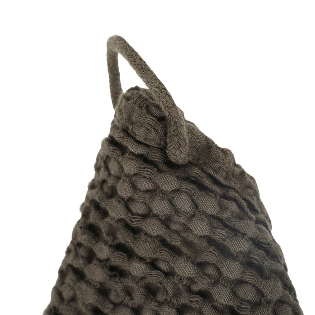 Cotton towel Honey comb, antracite, 50x100cm, 350g/m2