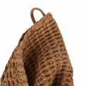 Cotton towel Honey comb, mocha mousse, 70x140cm, 350g/m2