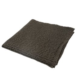 Хлопковое полотенце Honey comb, антрацит, 70x140cm, 350g/m2