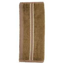 Бамбуковое полотенце 30x50, коричневый, 550g/m2