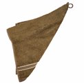 Бамбуковое полотенце 30x50, коричневый, 550g/m2
