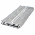 Бамбуковое полотенце 30x50, серый, 550g/m2