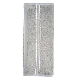 Бамбуковое полотенце 30x50, серый, 550g/m2