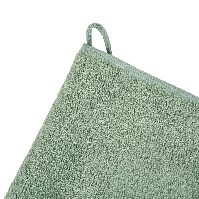 Бамбуковое полотенце 30x50, зеленый, 550g/m2
