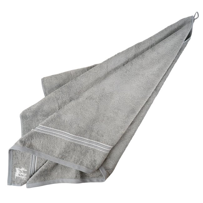 Бамбуковое полотенце 70x140, серый, 550g/m2