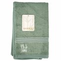 Бамбуковое полотенце 70x140, зеленый, 550g/m2