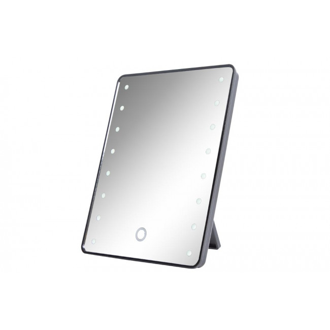 Galda spogulis ar LED, 17x4.5x22cm
