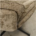 Armchair Veroli, brown, H83x81x77cm