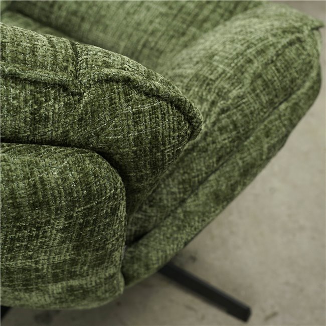 Armchair Veroli, green, H83x81x77cm