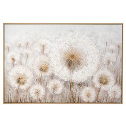Oil painting Dandelion, 120x80cm