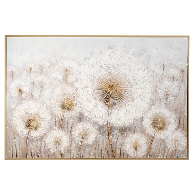 Oil painting Dandelion, 120x80cm