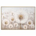 Oil painting Dandelion, 120x80cm