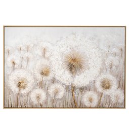 Oil painting Dandelion, 120x80cm