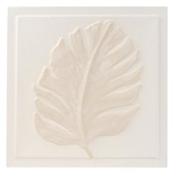 Oil painting Leaf, 40x40cm