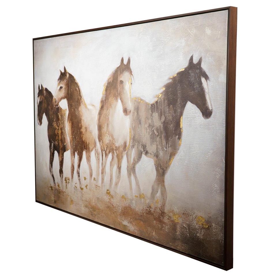 Oil painting Horses, 150x100cm