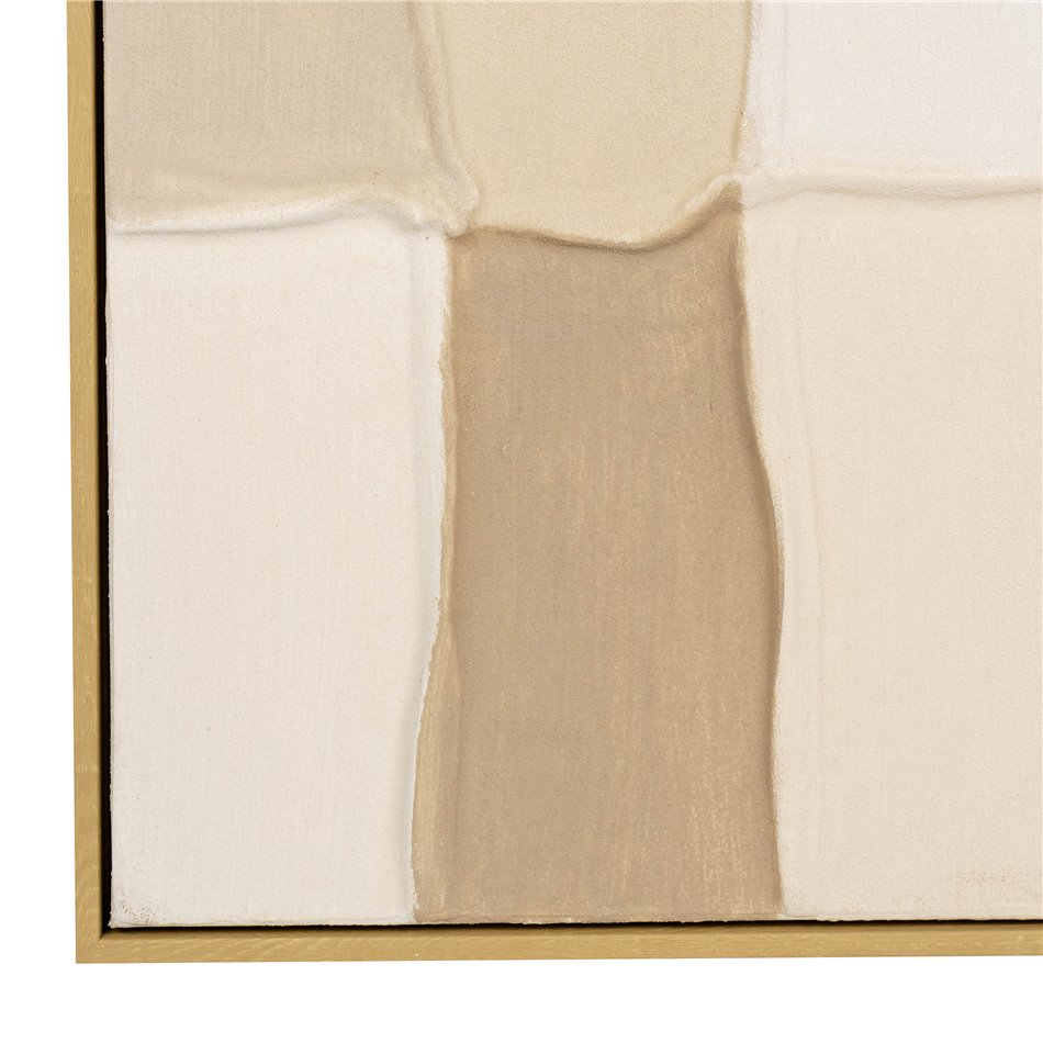 Oil painting Brick wall, 100x100cm