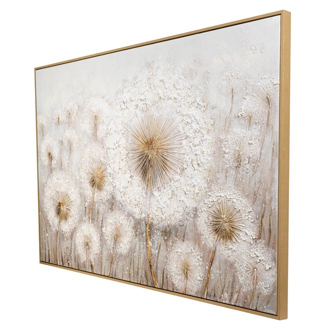 Oil painting Dandelion, 120x80cm