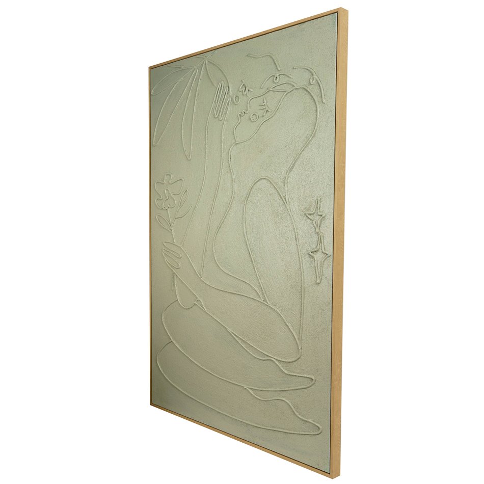 Oil painting Moss fantasy, 80x120cm