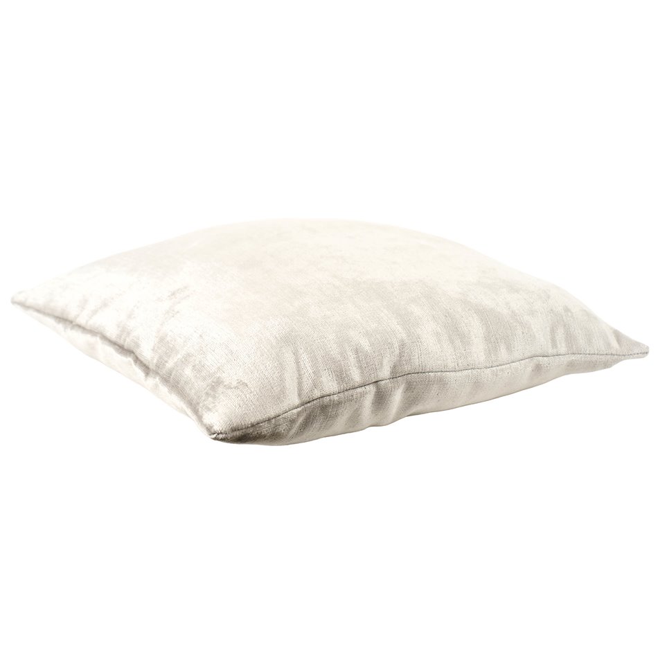 Decorative pillowcase Lotta, cloud dancer, 45x45cm