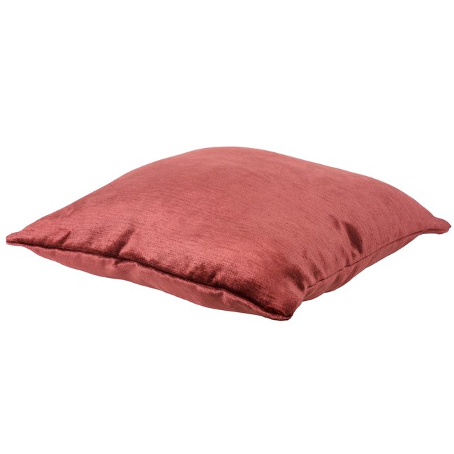 Decorative pillowcase Lotta, dark red, 45x45cm