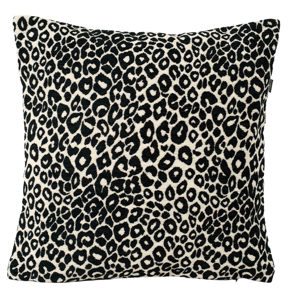 Decorative pillowcase Wild, white/black, 45x45cm