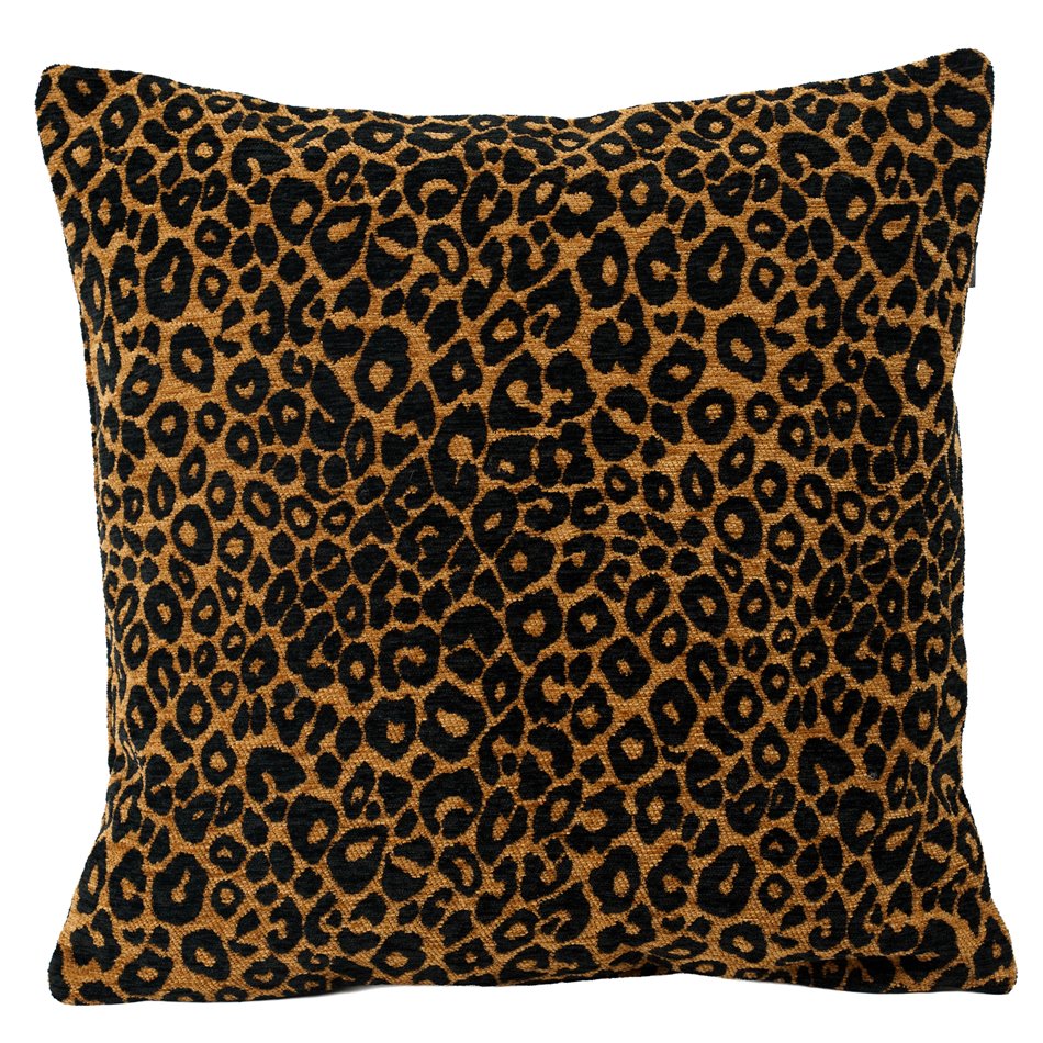 Decorative pillowcase Wild, brown/black, 45x45cm
