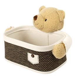 Grozs Bear M, bambusa, H12x28x18cm