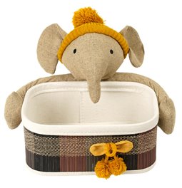 Grozs Elephant M, bambusa, H12x28x18cm