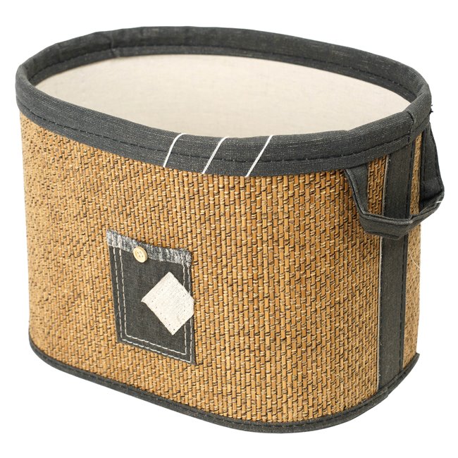 Basket Toreno 17F S, oval, bamboo, H22x32x26cm