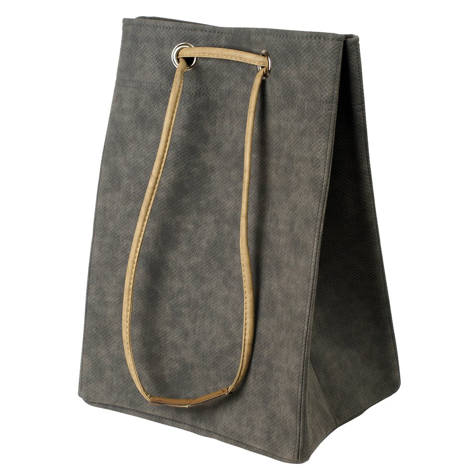 Bag Torija, grey, H50x35x27cm