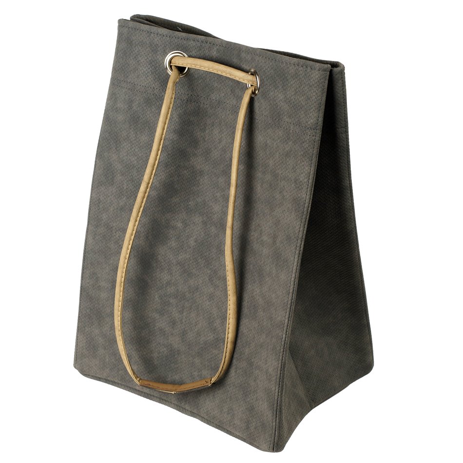 Bag Torija, grey, H50x35x27cm