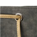 Bag Torija, grey, H50x35x27cm